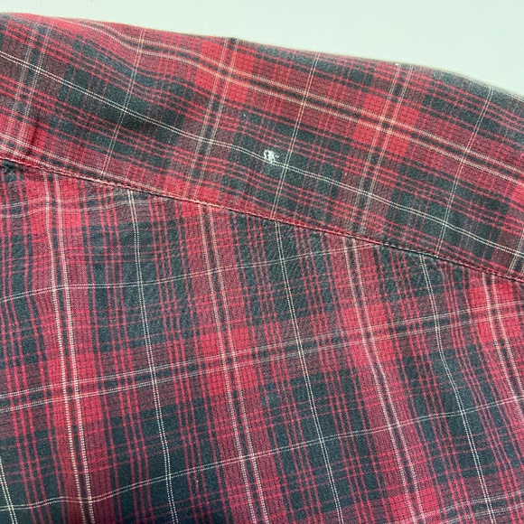 Eddie Bauer XL Tall Plaid Button Down Shirt - Picture 3 of 8